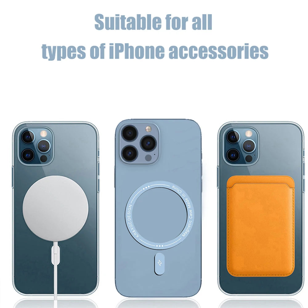 MagSafe Magnetic Ring Sticker for iPhone 12 13 14 15