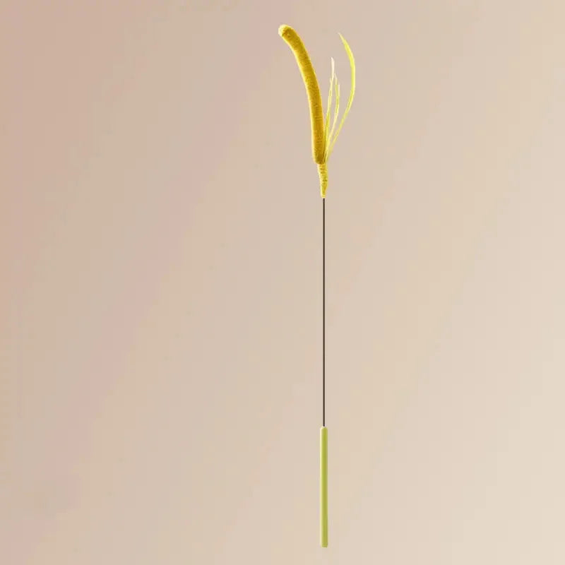 Cat Teaser Wand Set – Feather & Bell Interactive Cat Toy