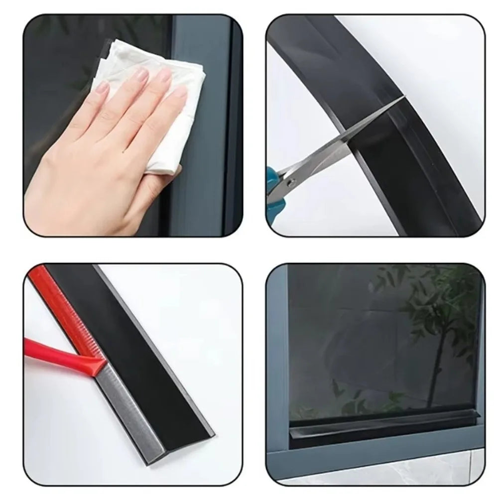 Rubber Window Waterproof Sealing Strip | Water Blocking Bar
