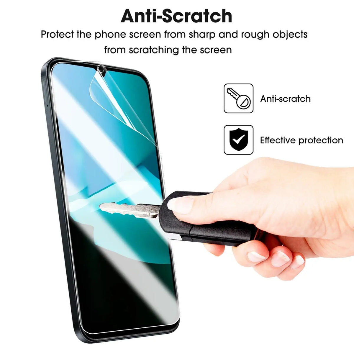 TPU Hydrogel Screen Protector for Xiaomi Redmi 15C – HD Clear