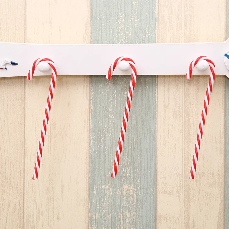 6-Pack Candy Cane Christmas Tree Ornaments | Holiday Decor