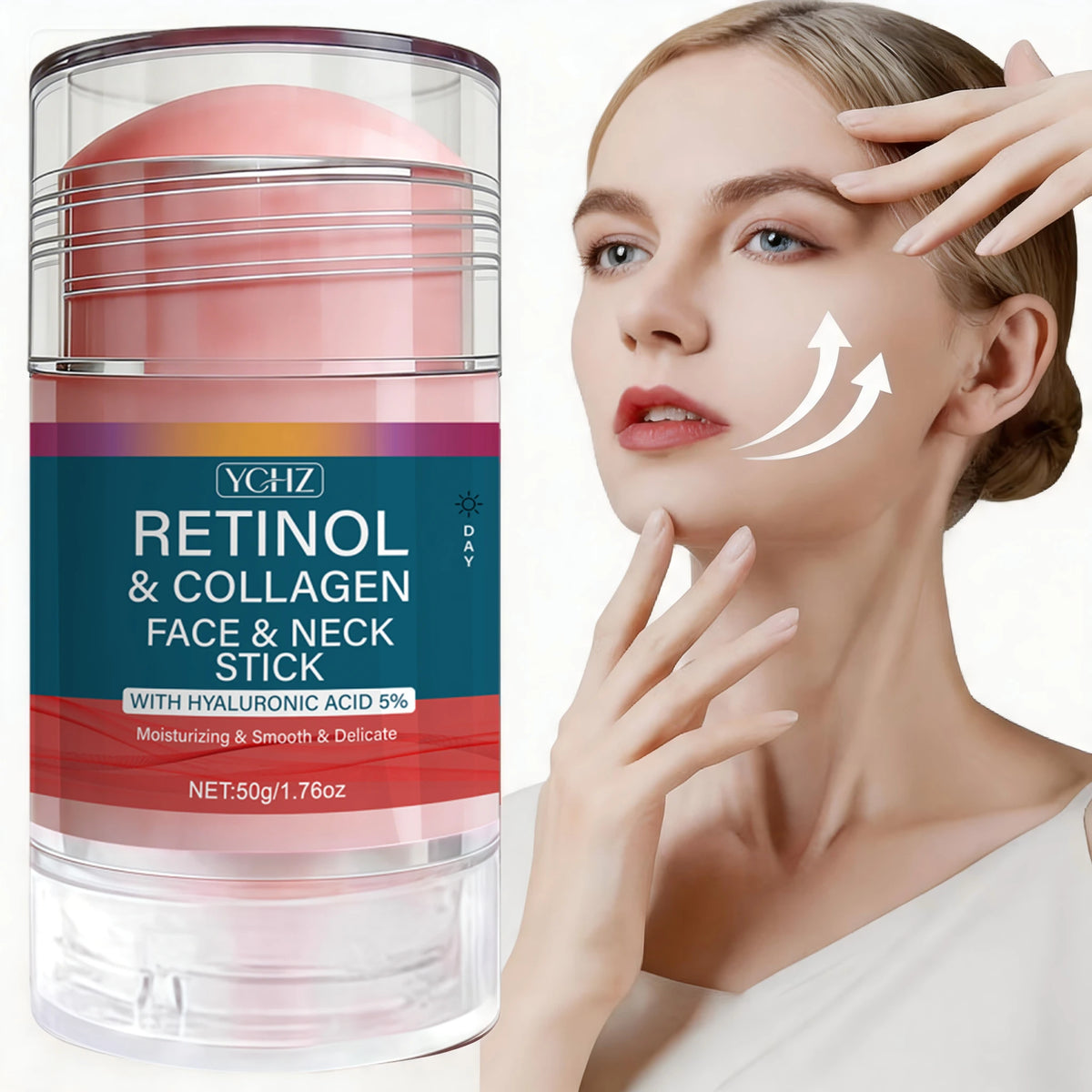 YCHZ Retinol Collagen Facial Care Stick | 5-in-1 Moisturizer