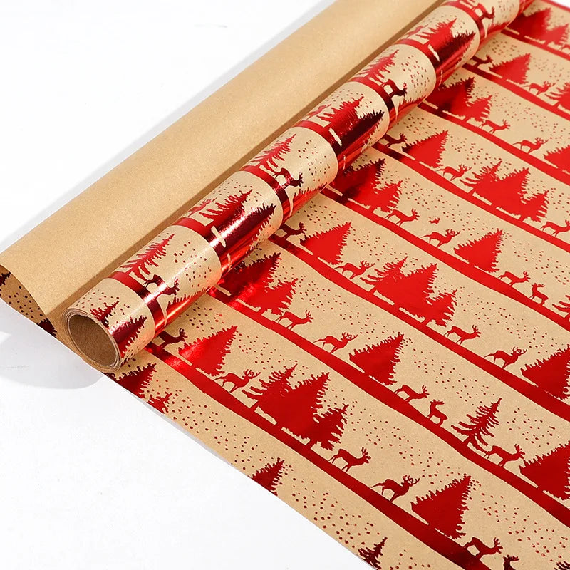 43x300cm Aluminized Gift Wrapping Paper – Christmas & More