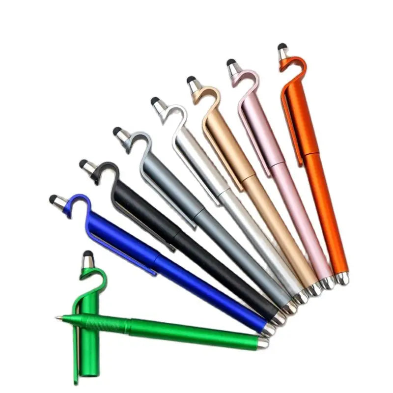 3-in-1 Universal Stylus Pen, Ballpoint & Phone Stand