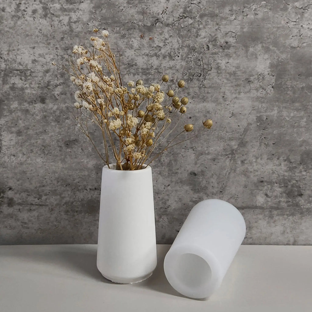 DIY Vase Silicone Mold for Epoxy Resin, Gypsum & Candles