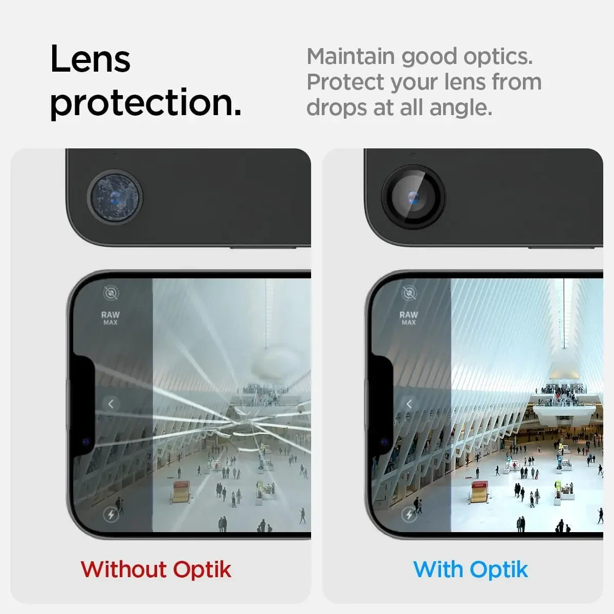 iPhone 16e Camera Lens Protector Tempered Glass 2-20 Pack