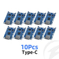 TP4056 18650 Battery Charger Module – Type-C & Micro USB 5V 1A