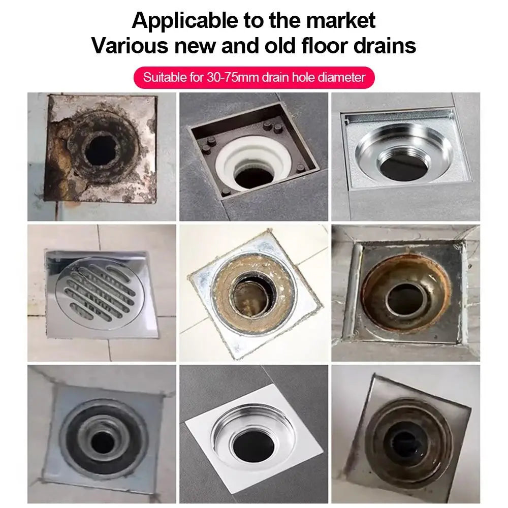 Anti-Odor Floor Drain Cover | Fast Drainage Shower Strainer