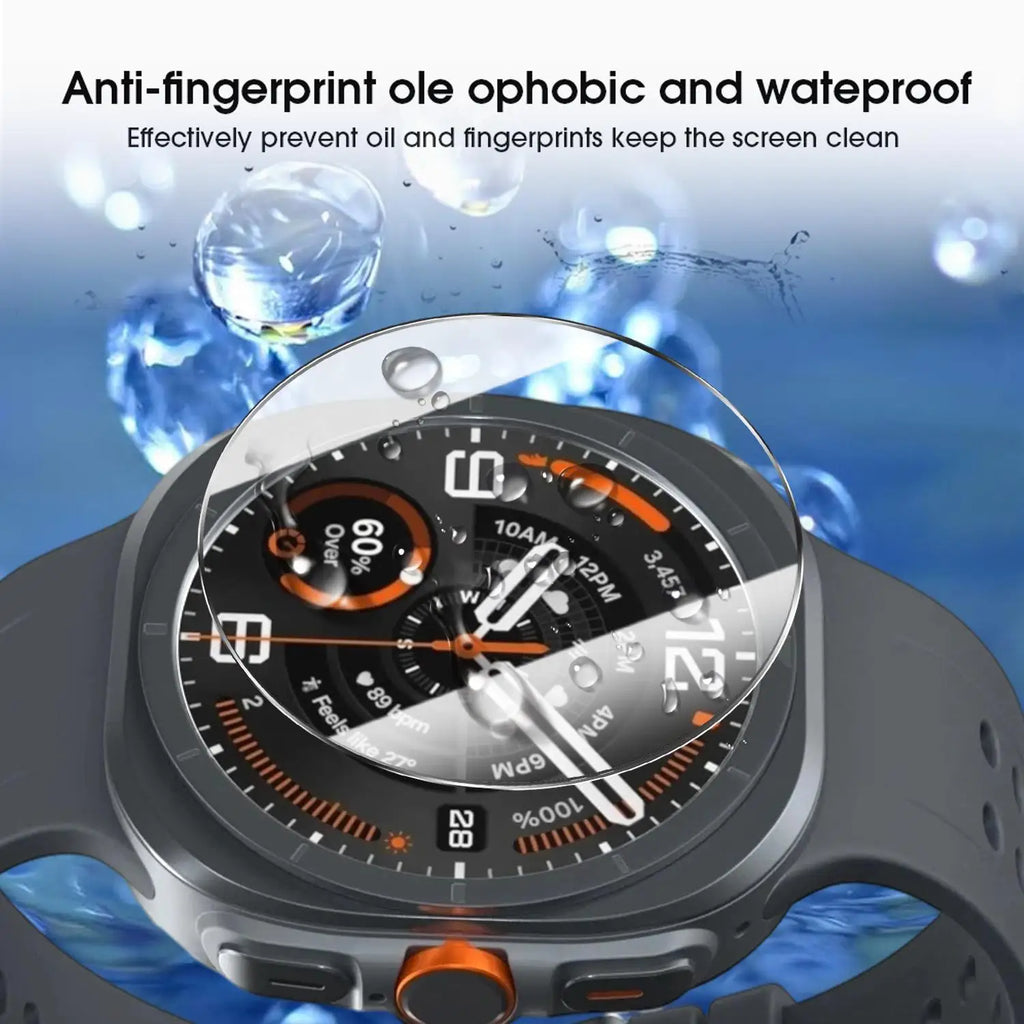 Samsung Galaxy Watch 9 & Ultra HD Tempered Glass Screen Protector
