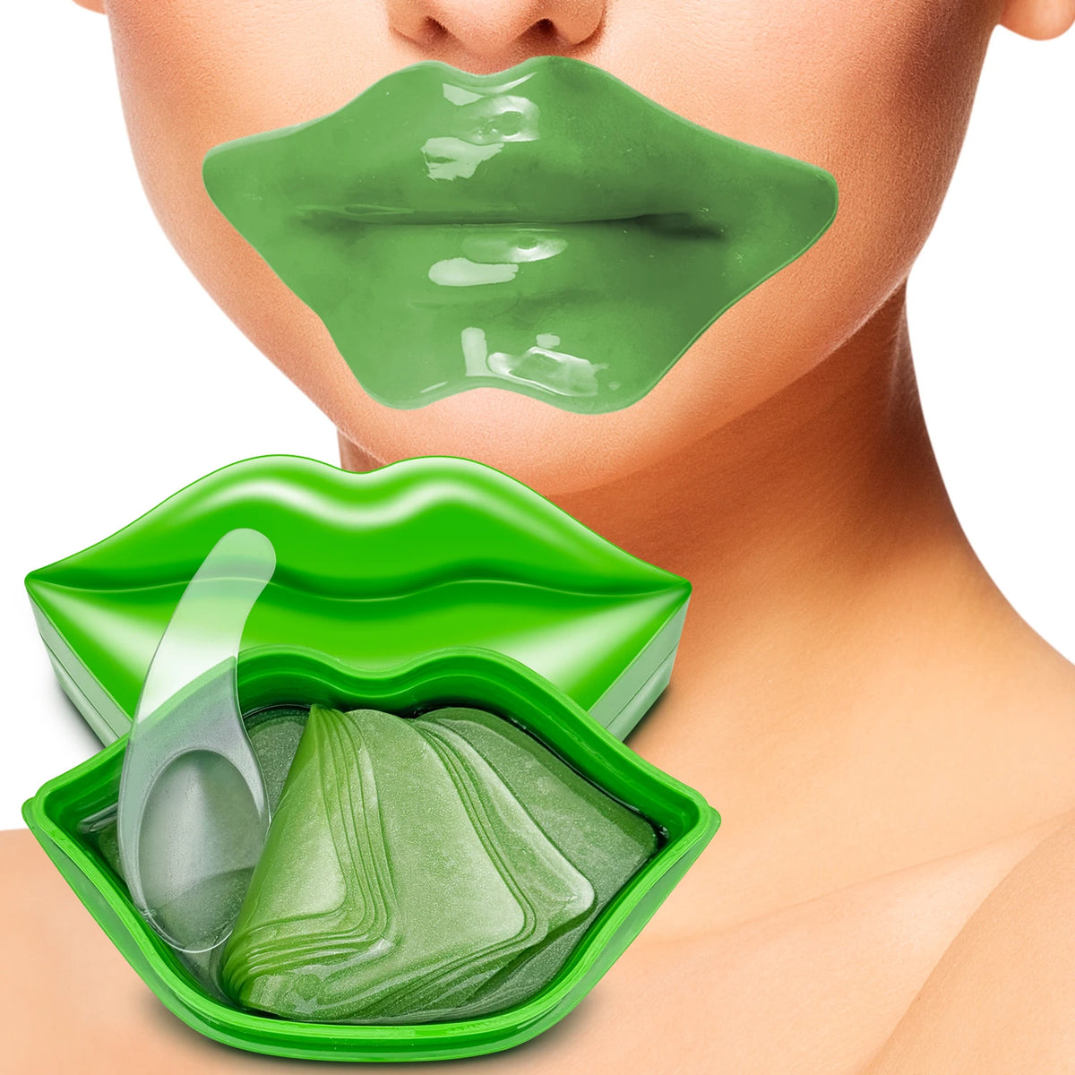 Hyaluronic Acid Crystal Lip Mask – Hydrating Lip Patch
