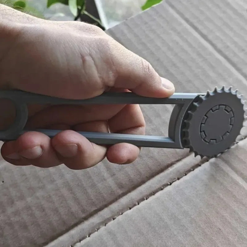 Heavy-Duty Cardboard Box Punch Tool – DIY Paper Hole Puncher