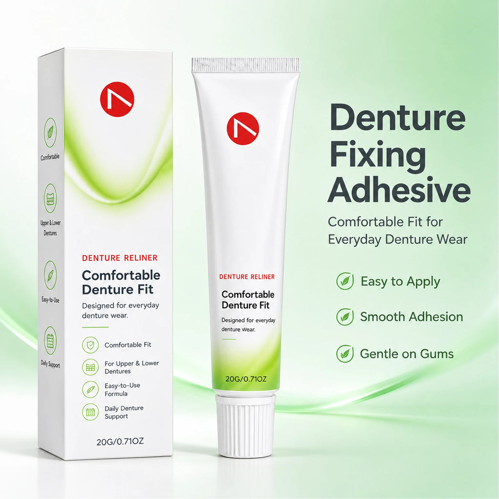 Denture Adhesive Cream – Firm Hold Upper & Lower Dentures