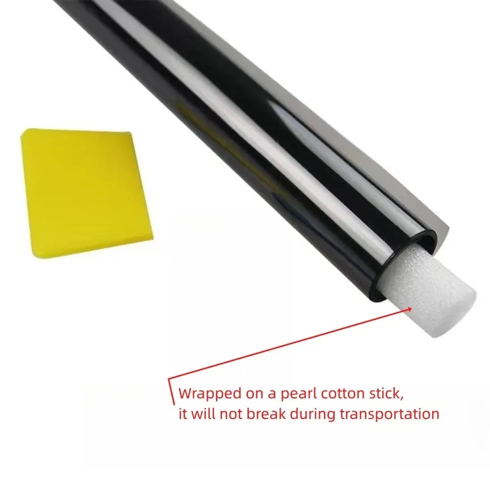 KKJOY 3M x 50cm Black Window Tint Film – UV & Solar Protection