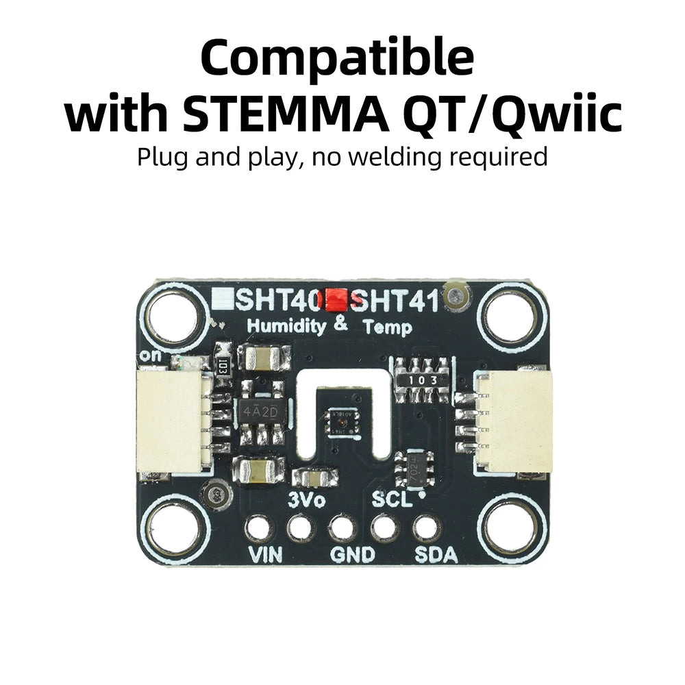 SHT41 & SHT45 Temperature Humidity Sensor – STEMMA QT/Qwiic