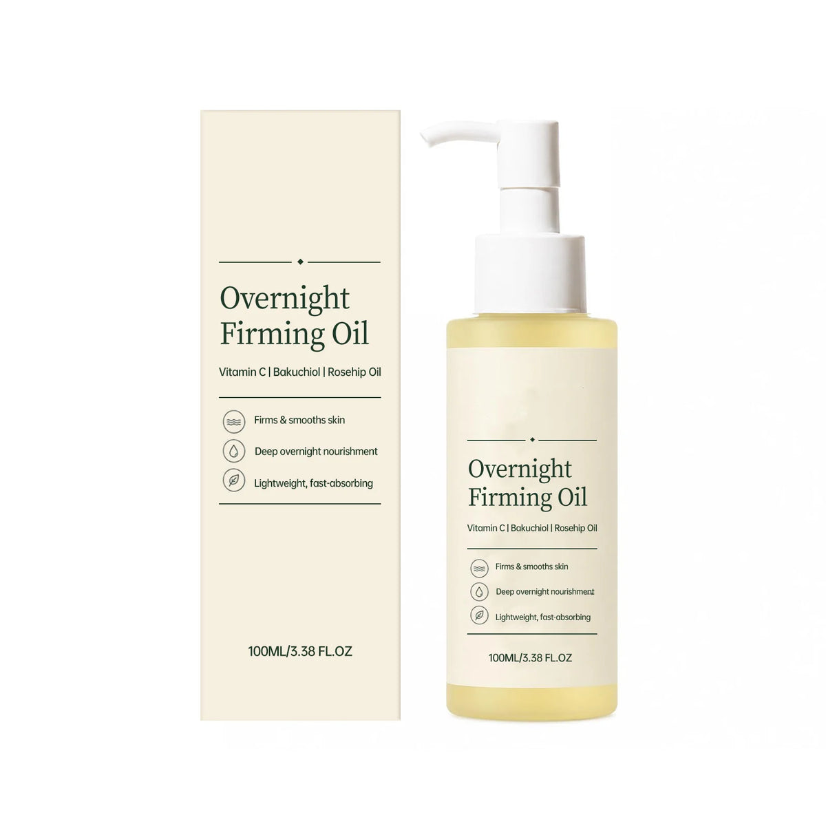 Firming Overnight Facial Oil – Hydrating Lifting Face Serum