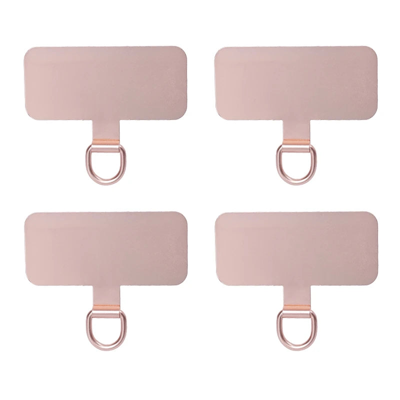 Stainless Steel Phone Lanyard Patch Clip | Anti-Drop Tab
