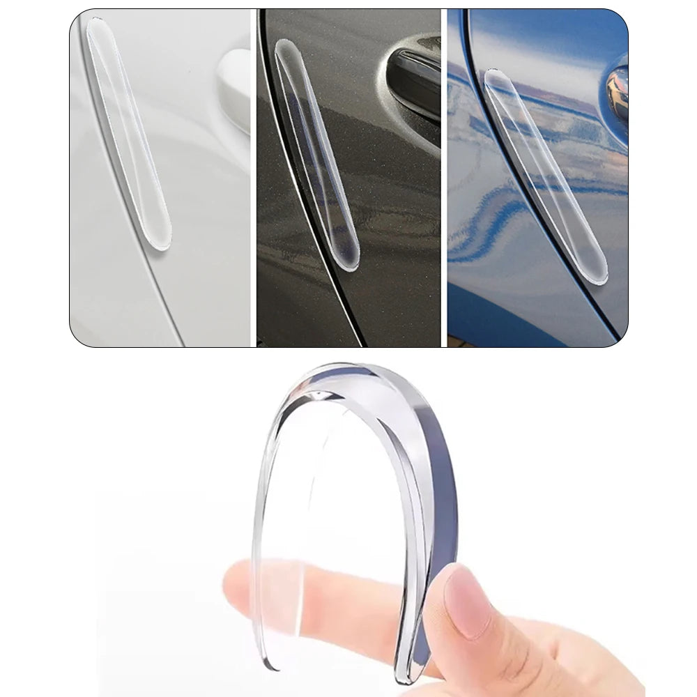 Transparent Car Door Edge Guard Strip – Universal Fit PVC