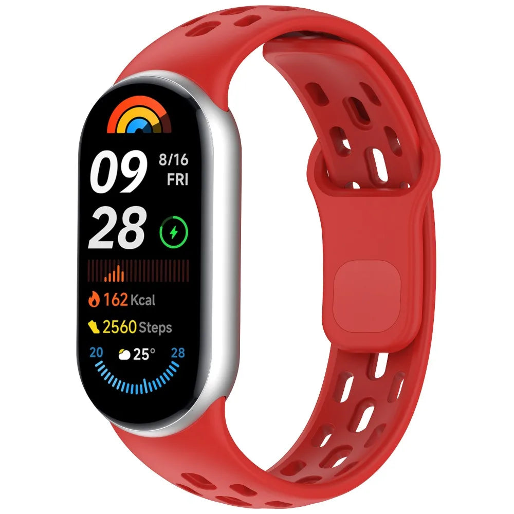 TPU Sport Band for Xiaomi Mi Band 8 9 10 – Breathable Strap