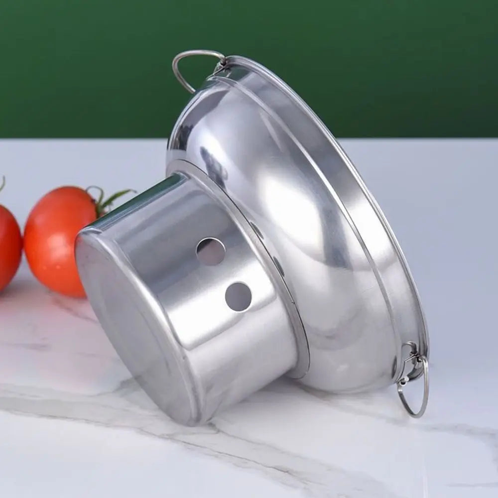 Stainless Steel Hot Pot Double Handles 20/22cm – Kitchen & Outdoor
