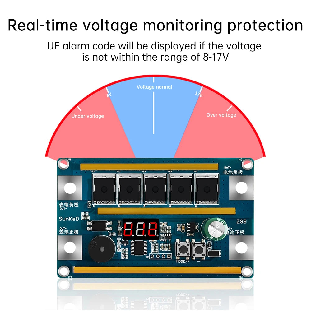 Z99 12V Portable Spot Welder Kit – 99-Step Control Board
