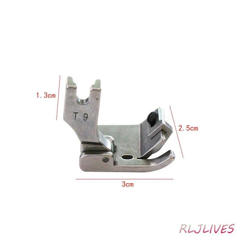 T9 Industrial Sewing Machine Adjustable Presser Foot Edge Guide