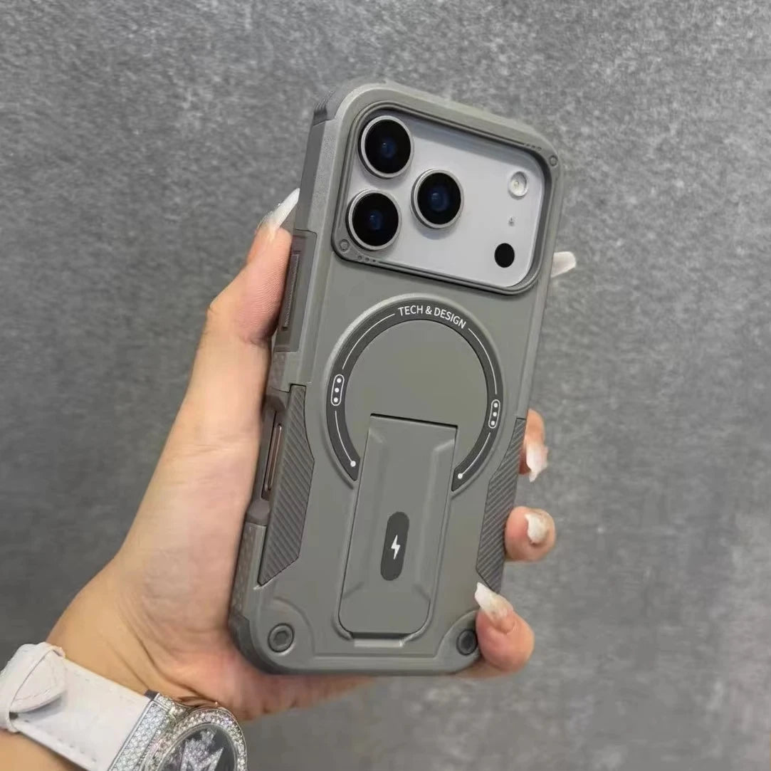 Armor Magnetic Kickstand Case for Samsung – MagSafe Ready