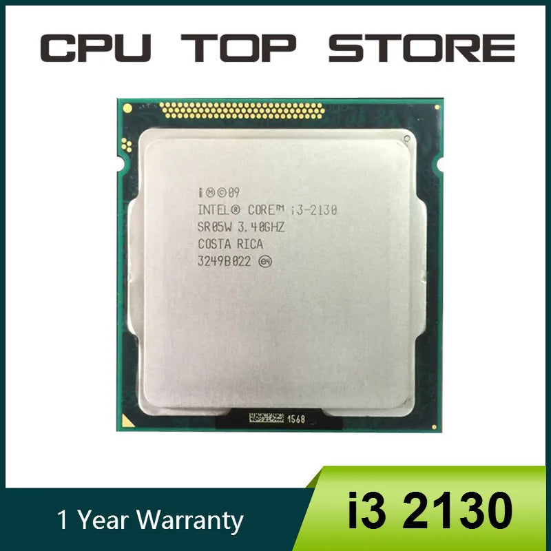 Intel Core i3-2130 3.4GHz Dual-Core LGA 1155 CPU Processor