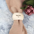 Personalized Engraved Wooden Napkin Rings – Wedding & Home Decor