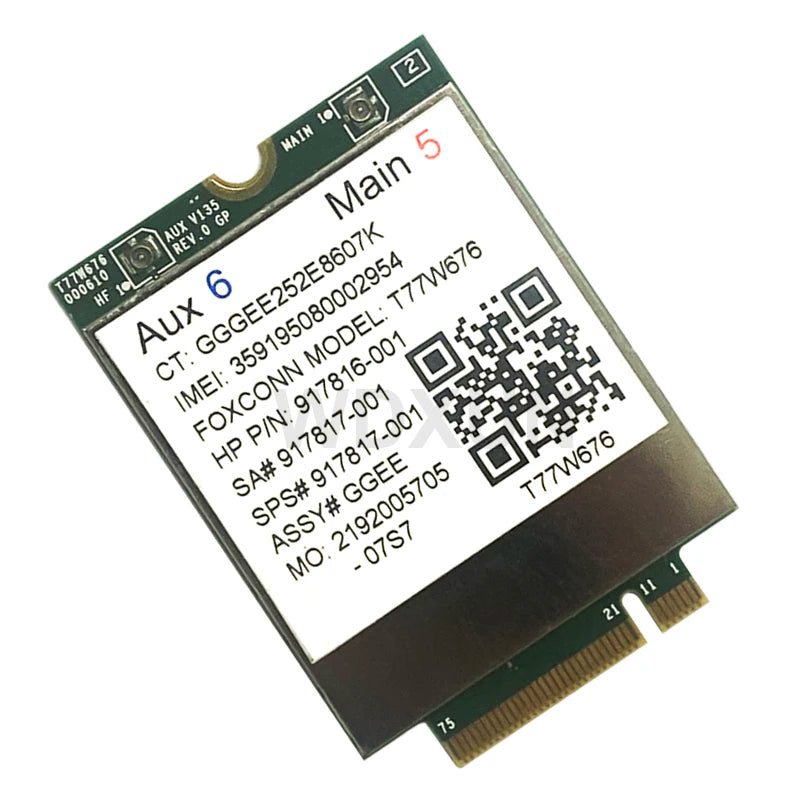 T77W676 LT4220 X12 4G LTE WWAN M.2 Modem for HP EliteBook