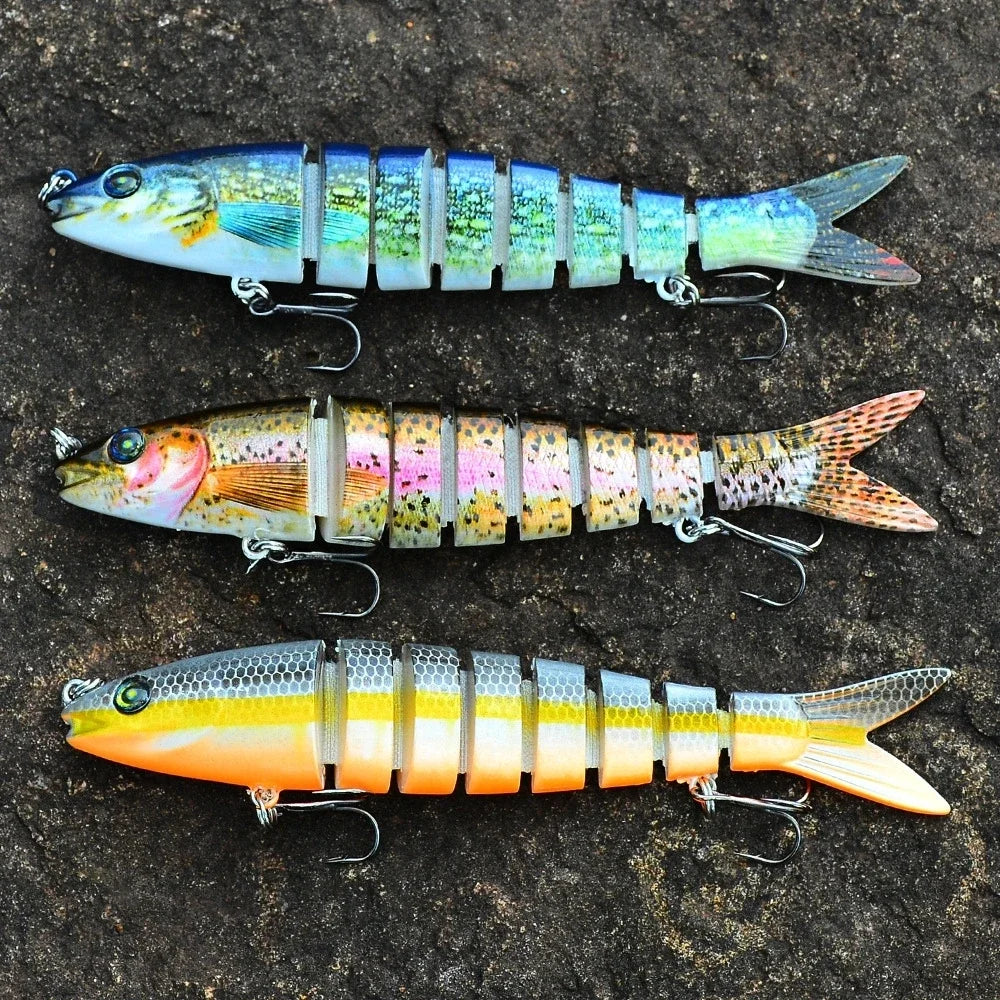 13.5cm Sinking Swimbait Crankbait Wobbler Fishing Lure Set