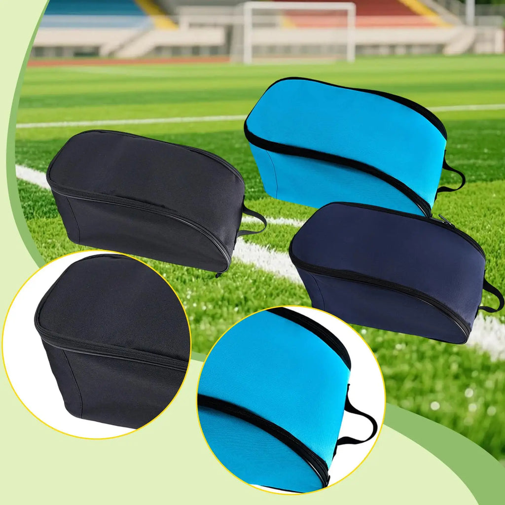 Kesoto Foldable Sports Shoe Bag – Zipper Pouch for Soccer & Gym