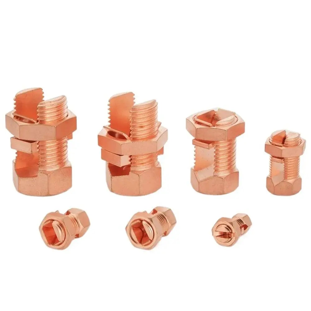 TJ Series Copper Split Bolt Connector – High-Strength Clamp