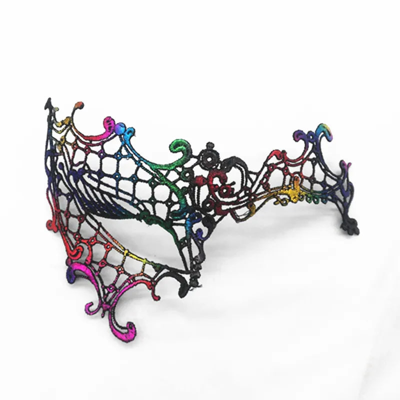 Elegant Venetian Lace Eye Mask – Masquerade & Carnival