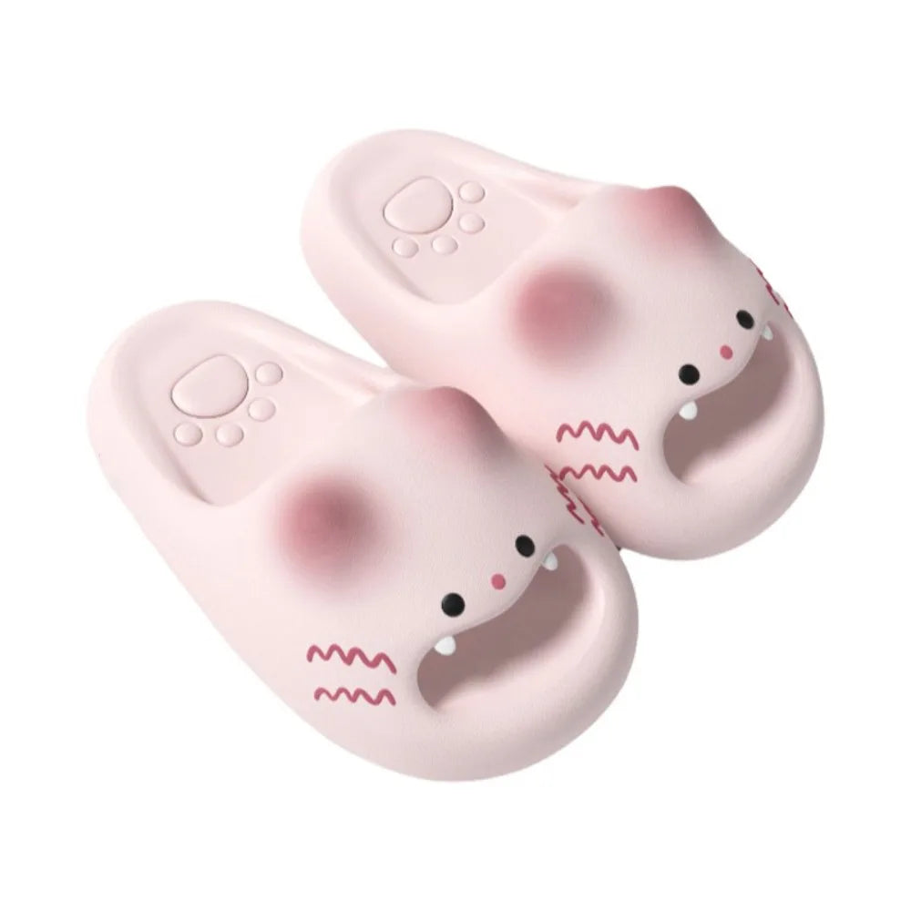 Women's Cat Paw Waterproof Anti-Slip Indoor Slippers