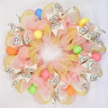 Pastel Foil Mesh Ribbon 10 Yards – Easter Wreath & DIY Decor