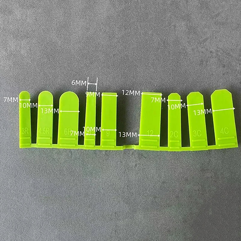Caulking Tool Kit – Silicone Scraper with 9 Narrow Tips