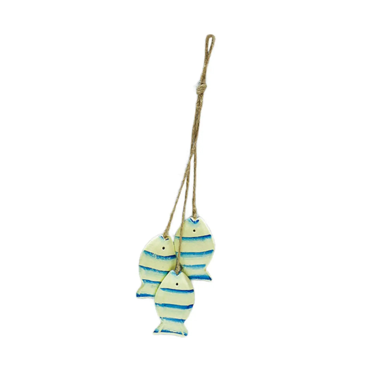 Wood Carved Fish Wall Hanging | Nautical Beach Home Decor