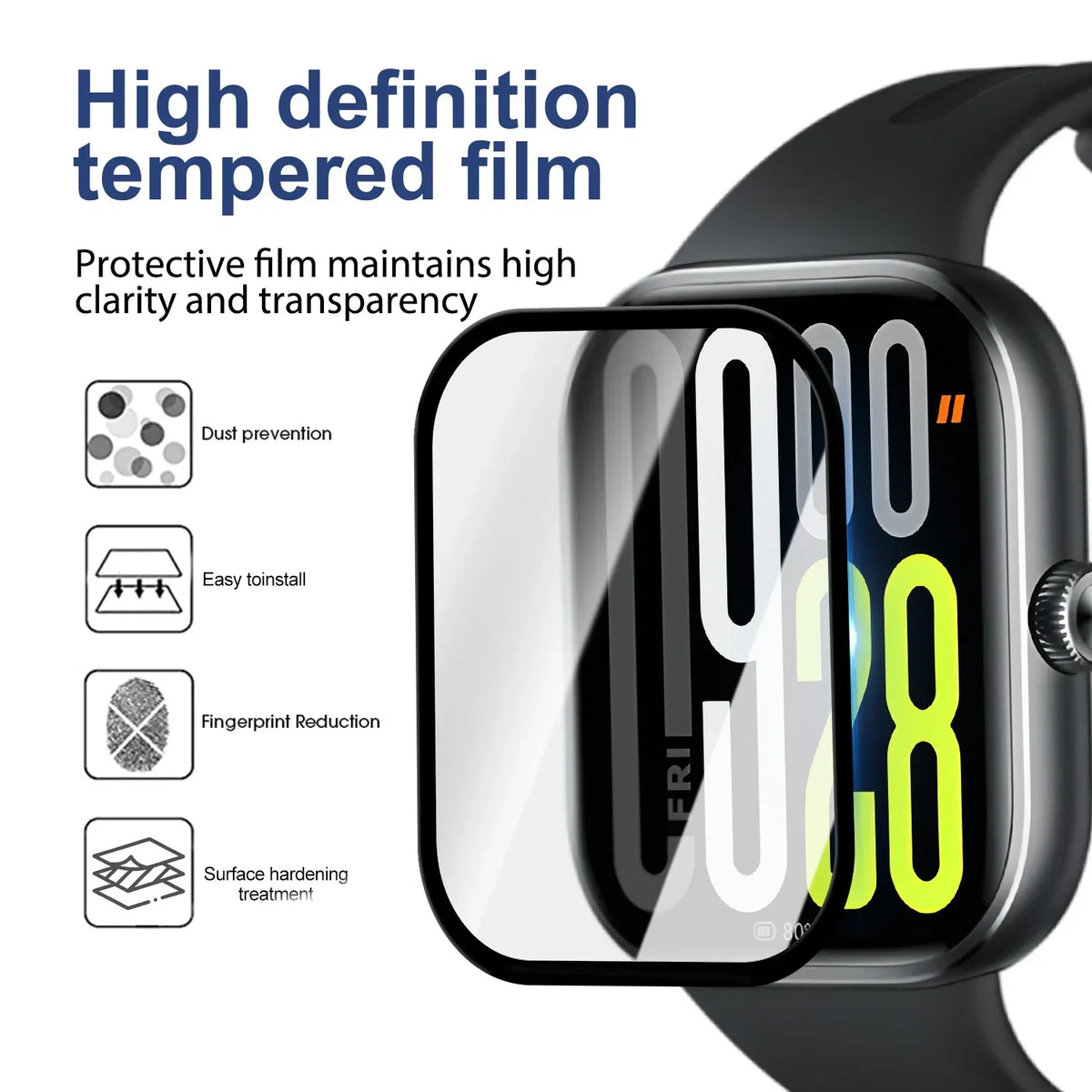 Redmi Watch 5 / 5 Lite HD Screen Protector Anti-Scratch Film
