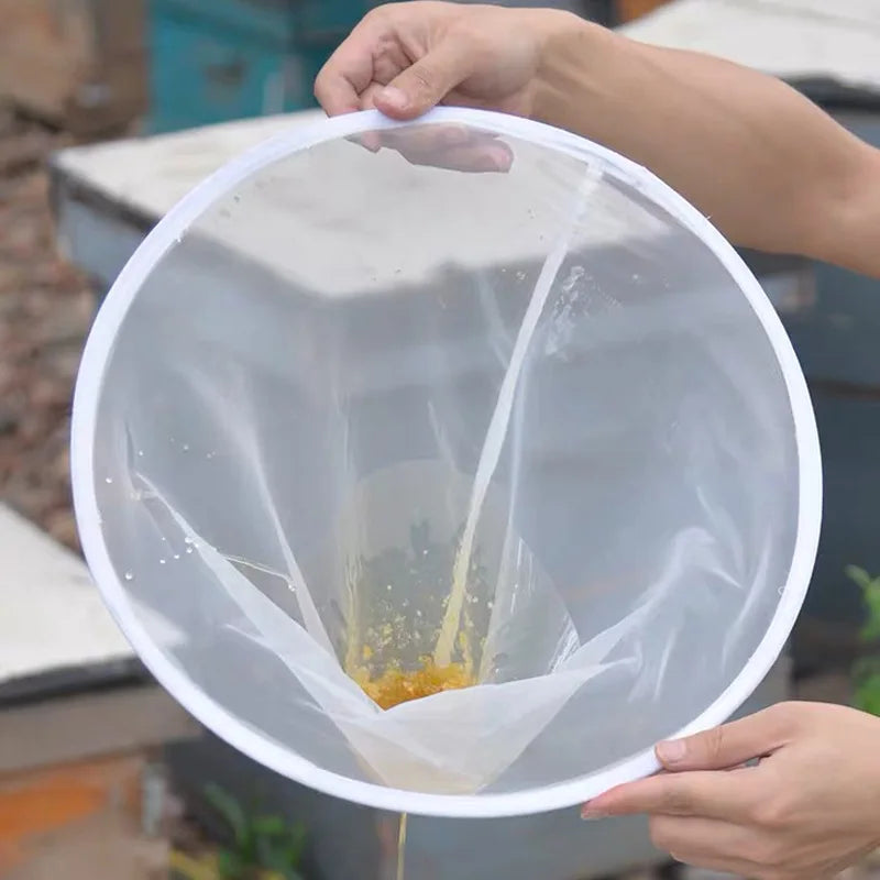 Nylon Cone Honey Filter Strainer – 150 Mesh Beekeeping Bag