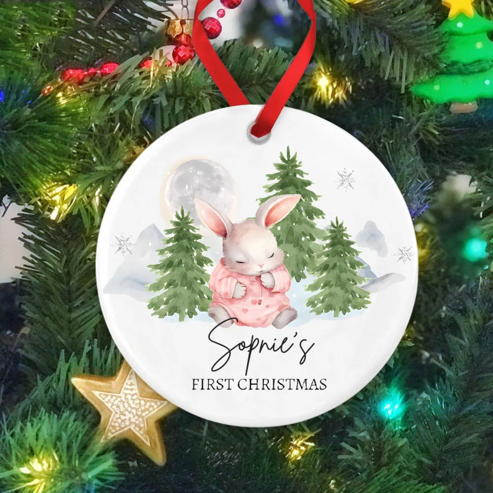 Personalized Baby's First Christmas Ornament – Custom Keepsake