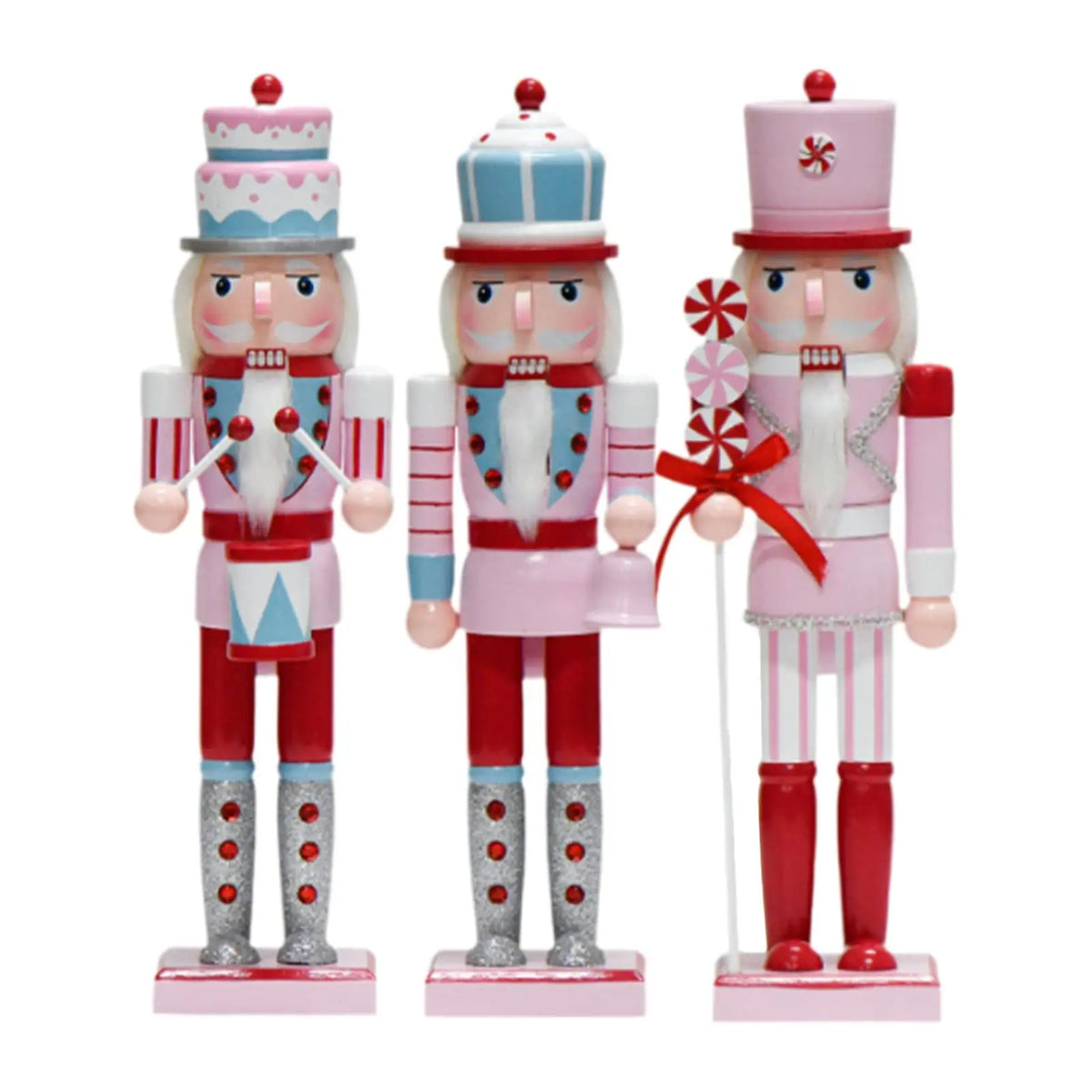 Wooden Nutcracker Soldier Figurine – Festive Christmas Decor