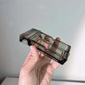 Mini Transparent Glass Ashtray | Cigarette Accessory & Gift