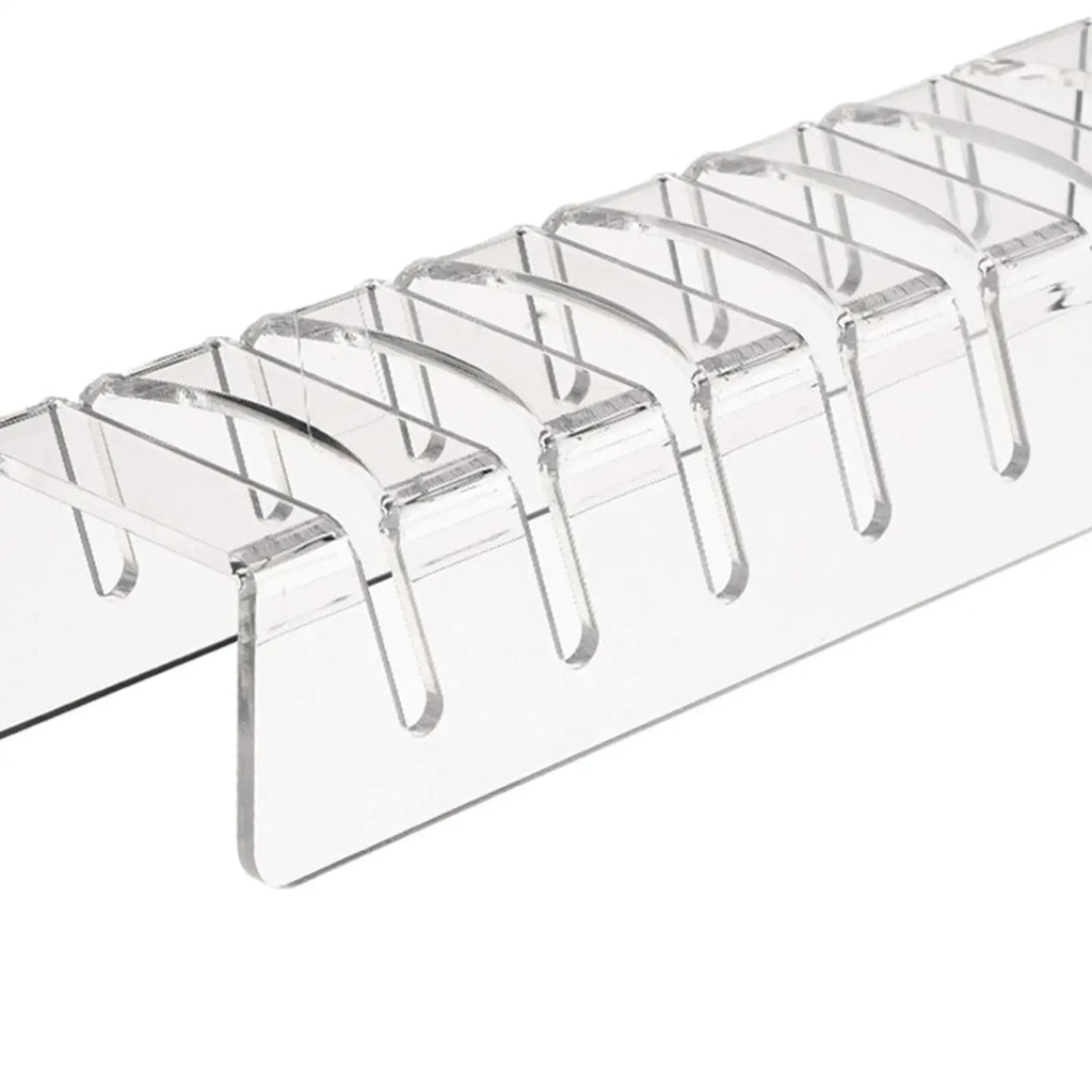 Acrylic Desktop Hat Rack – Holds 7 Caps, No Installation