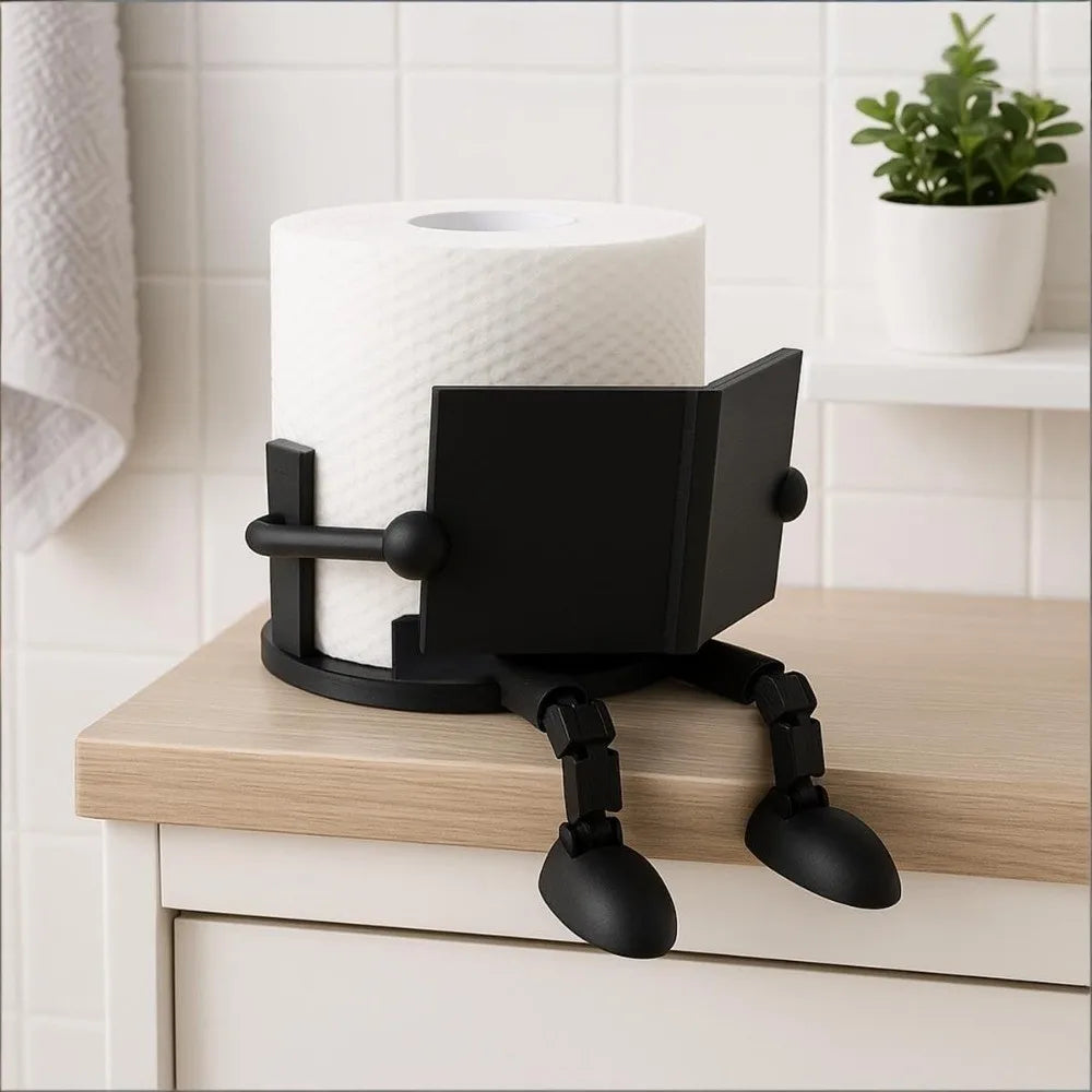 3D Printed Toilet Paper Holder – Freestanding Tabletop Stand