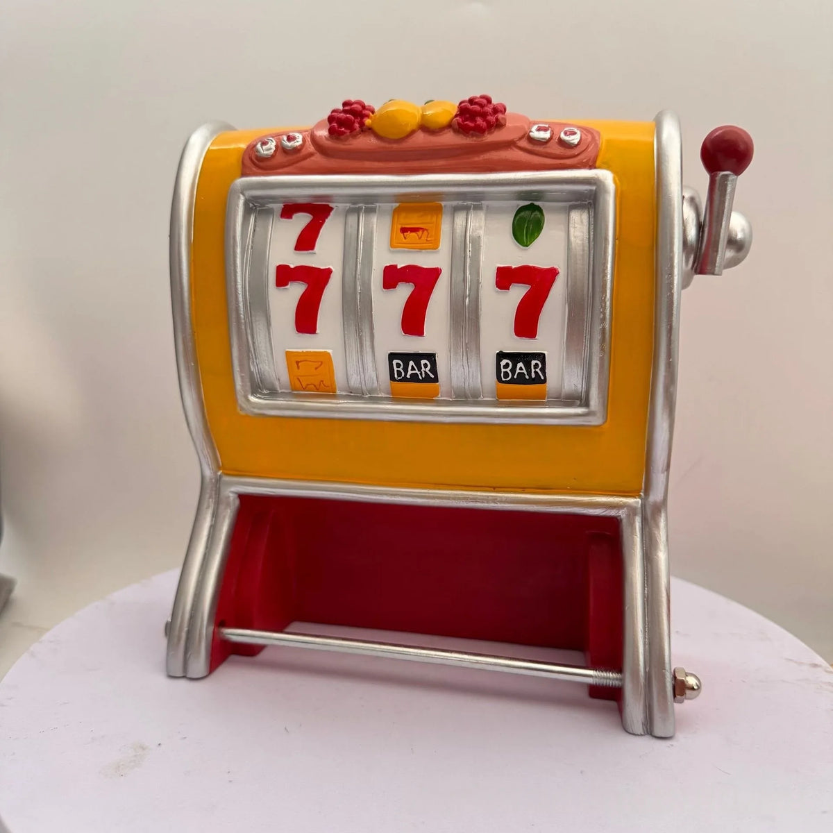 Slot Machine Toilet Paper Roll Holder | Fun Bathroom Decor