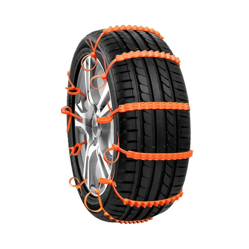 Nylon Tire Snow Chains – Universal Anti-Skid Winter Traction