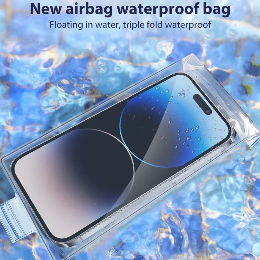 Waterproof Phone Pouch – Universal Clear Underwater Case