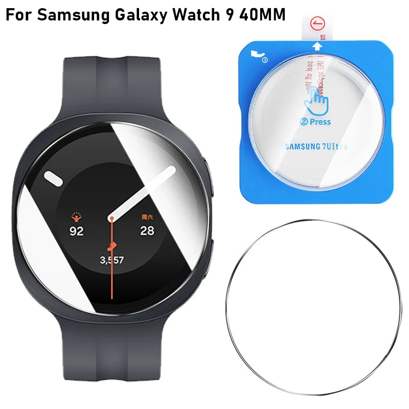 Samsung Galaxy Watch 9 & Ultra HD Tempered Glass Screen Protector