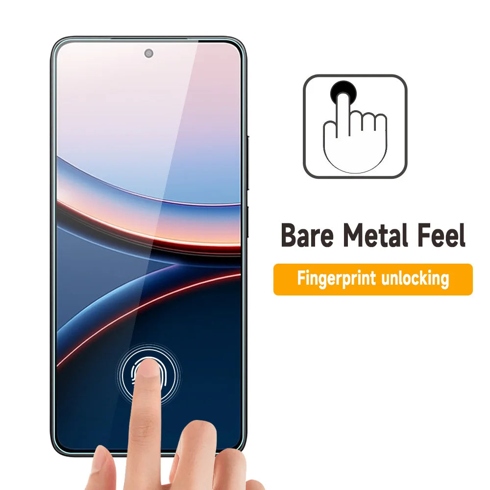 Tempered Glass Screen Protector for Poco F8 F7 X8 Pro – HD Full Cover