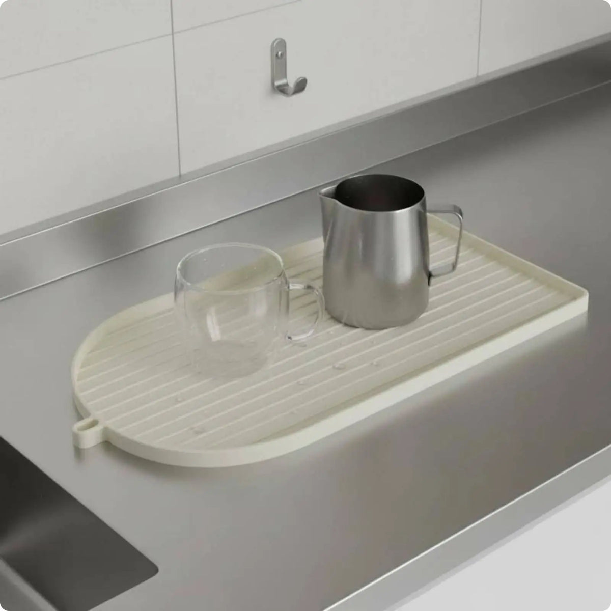 Silicone Coffee Machine Mat – Non-Slip Drainage Pad for Espresso